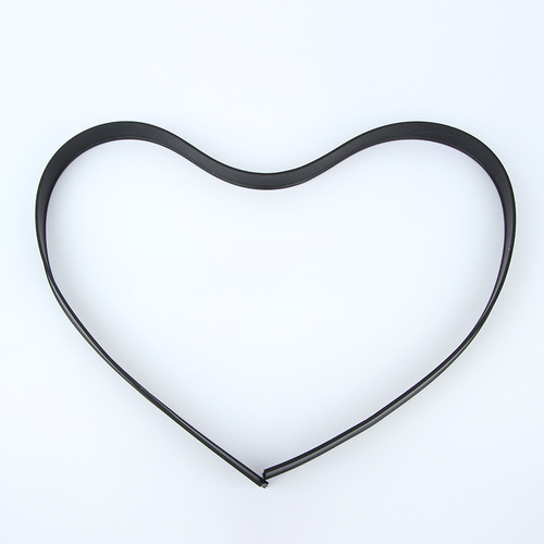 Glass scraper rubber strip replaceable scraper stainless steel wiper knife glass cleaning glass scraper strip 1.05 meters