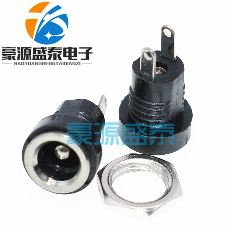 3A Разъем питания постоянного тока Разъем постоянного тока DC-022B Разъем внутренний диаметр 5,5 мм внутренний контакт 2,5 мм