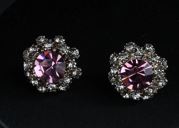 Fuchsia earrings