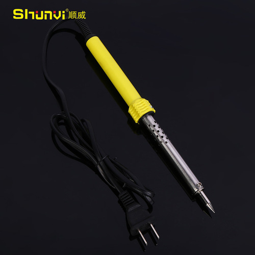 Manufacturer wholesale Shunwei electric soldering iron, high temperature resistant external heating type electric soldering iron, constant temperature industrial electric soldering iron wholesale