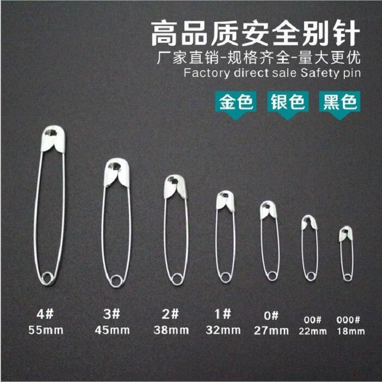 Haodie страхование маленькая булавка Серебряная бирка безопасности маленькая булавка ювелирные аксессуары безопасная булавка