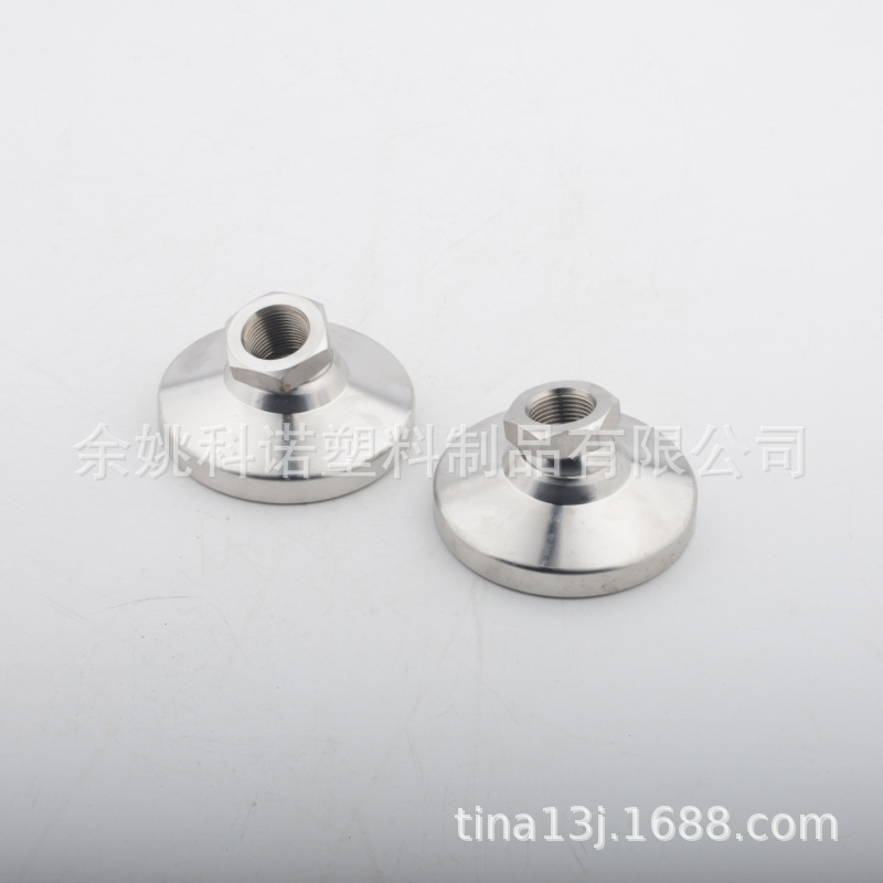 内螺纹活动调节脚座,304不锈钢内螺纹万向调节脚,M12内螺纹调整脚