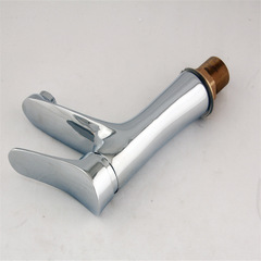 Face basin cold and hot water tap bathroom sink mixing valve single handle faucet manufacturer production wholesale