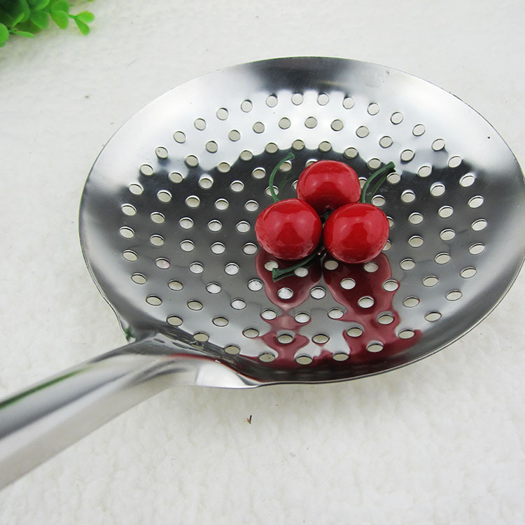 L1323 de espesor de acero inoxidable colador grande cuchara sopa vajilla Yiwu 10 yuanes tienda 9,9 grandes almacenes