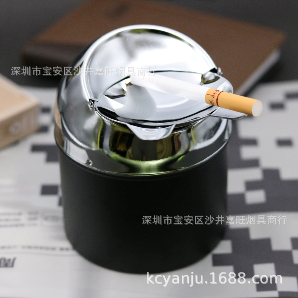 816B откидная крышка с ушами пепельница простая домашняя пепельница большой емкости пепельница