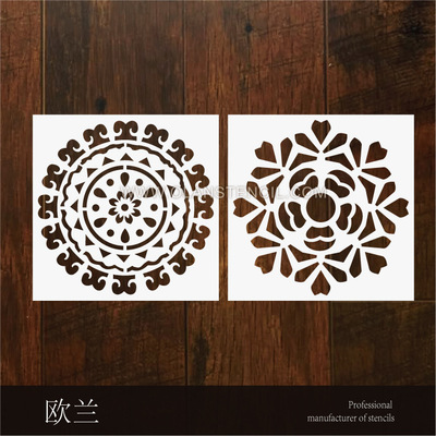 PET Datura ceramic tile Designed shot