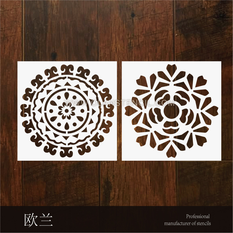 PET Datura ceramic tile Designed shot