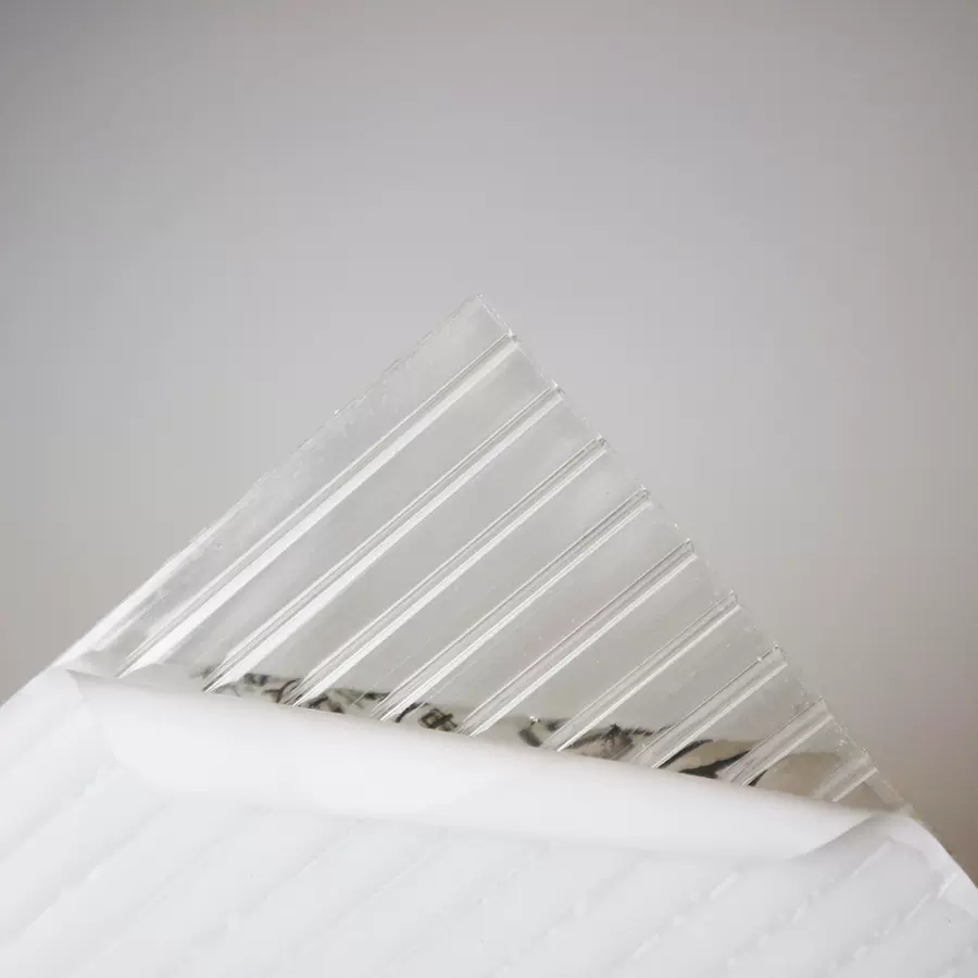 随机样品4mm阳光板透明PC板 雨棚专用 暖房花房 十年质保厂家耐用