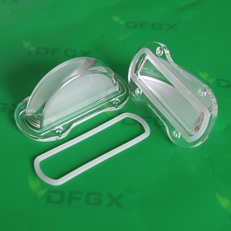 批发窗台灯透镜3X180度 一束光壁灯LED透镜 洗墙灯透镜