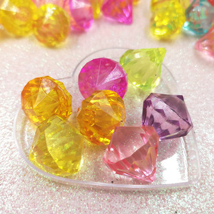 Plastic acrylic beads, curtain, beaded bracelet handmade, one bead bracelet, diamond material, pendant