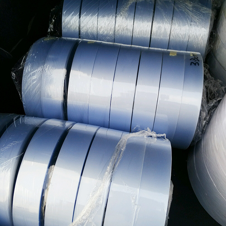 PET材料单面涂自粘胶 哑银不干胶材料双面涂胶 亮银pet背胶加工