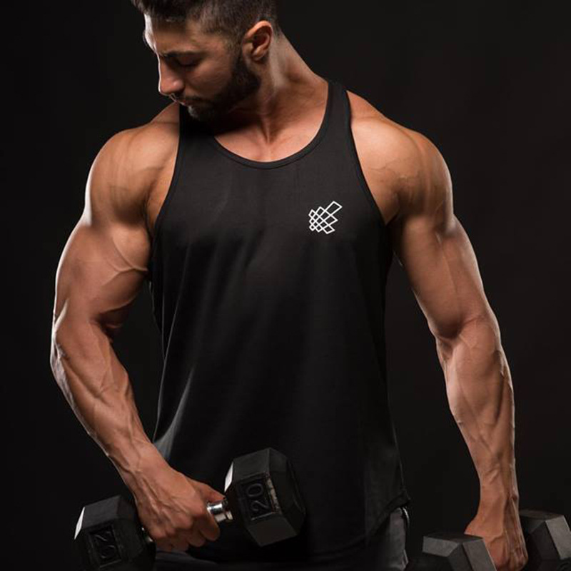 Popular European and American summer sports vest manufacturer, men's fitness apparel for dropshipping, men's bodybuilding vests