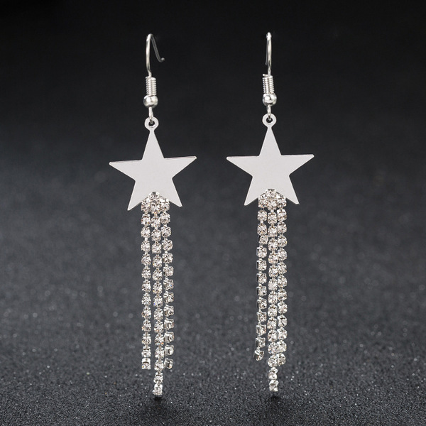 Sexy long elegant earrings