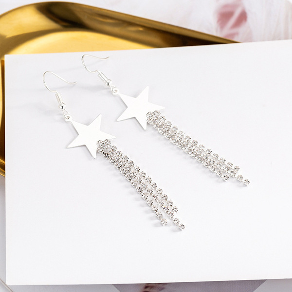 Sexy long elegant earrings