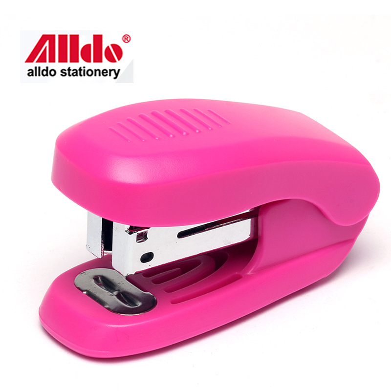 사무실 문구 여행 일기 미니 스테이플러 학생 스테이플러 작은 휴대용 스테이플러