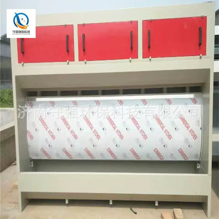 无泵水幕喷漆柜 烤漆房涂装净化设备环保无尘漆雾处理水幕喷漆台