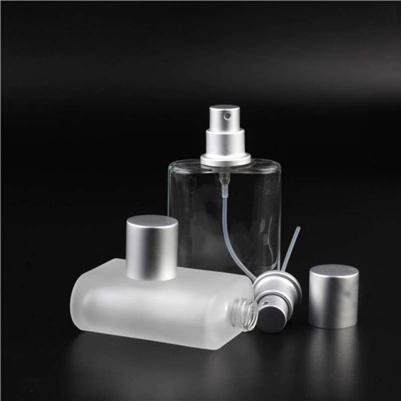 30ml de perfume esmerilado botella de spray de vidrio 30CC prensa sub-botella 30ml de viaje portátil niebla fina botella vacía