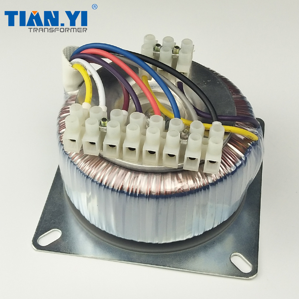 环形220V/110V转12V/24V/48V 电磁屏蔽,抗干扰音响变压器