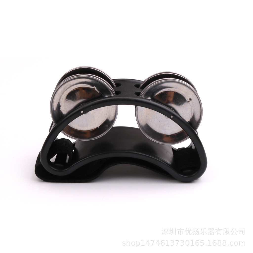 Pie campana pie campana sonajero percusión accesorios tarjeta macro pie campana tambor tarjeta Hong tambor compañero pie pandereta