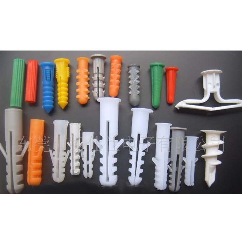 厂家大量现货批发PE新料膨胀螺丝固定座墙塞膨胀塞胀塞胶粒膨胀管