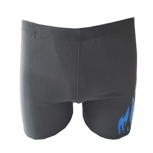 Swim trunks for men, patterned swimwear, adjustable waist with ties, suitable for hot springs, beaches, swimming pools, and large quantities