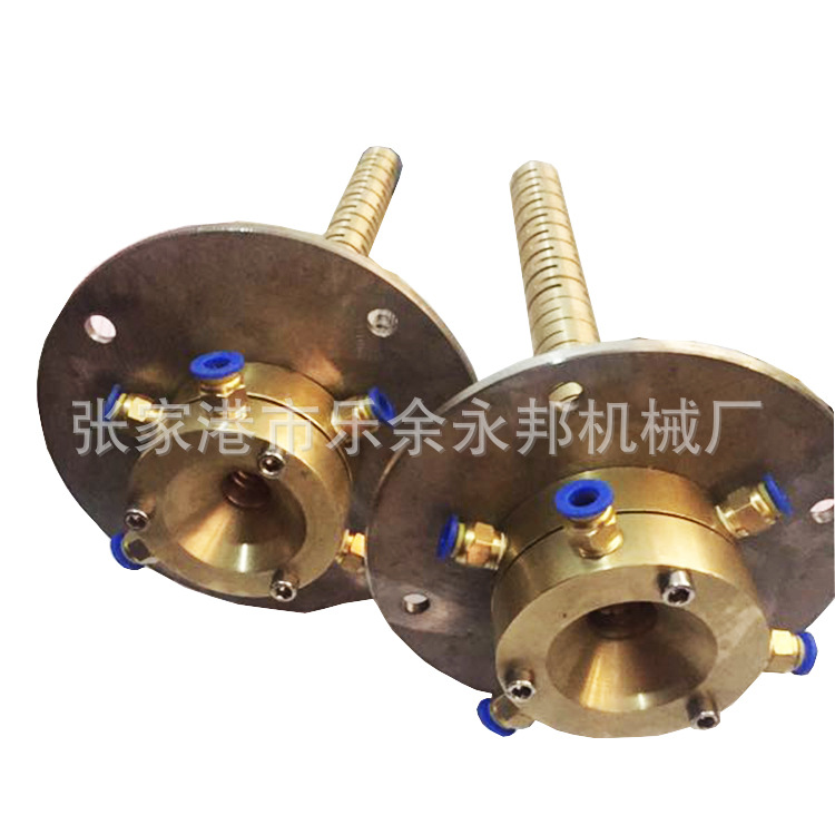 厂家现货管材定型铜套pvc/pe/pp全铜双水环定经套 冷却水套吸壁套