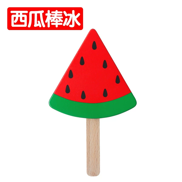 Watermelon popsicle ice
