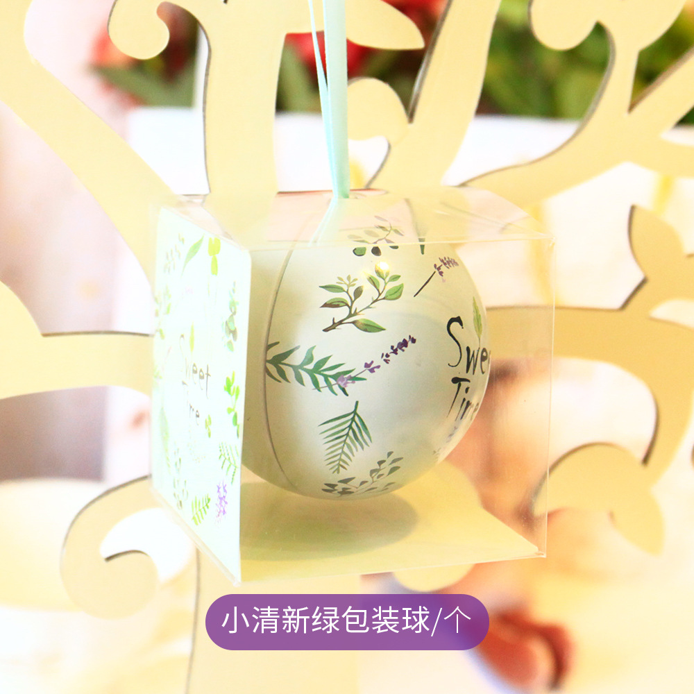 작은 신선한 녹색 세트