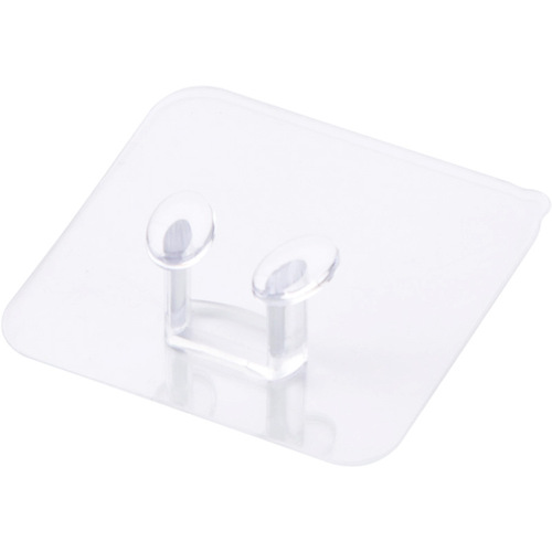 2637 transparent plug wall hook kitchen wall strong adhesive hook creative socket bracket plug hanger