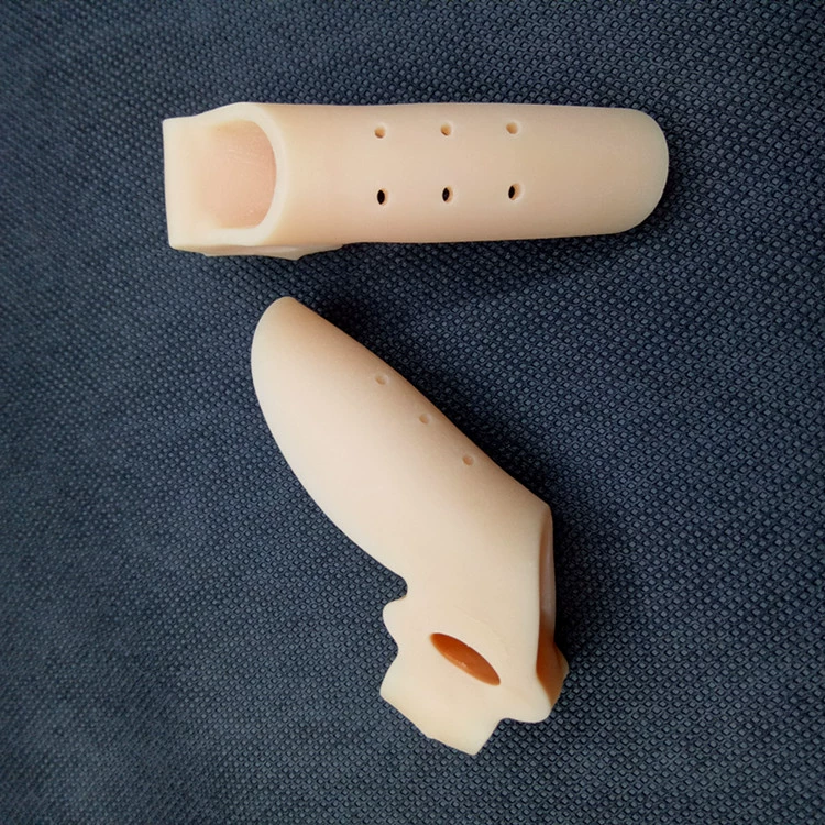 Дышащий силиконовый корректор для большого пальца при вальгусной деформации, выступающий большой палец, соприкасающиеся пальцы, разделитель для пальцев ног