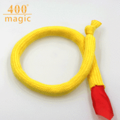 Turn Large Rope into a Scarf: Red, Yellow, White, Green, Black Rope Magic Toy Wholesale Rope Scarf Magic Prop Manufacturer