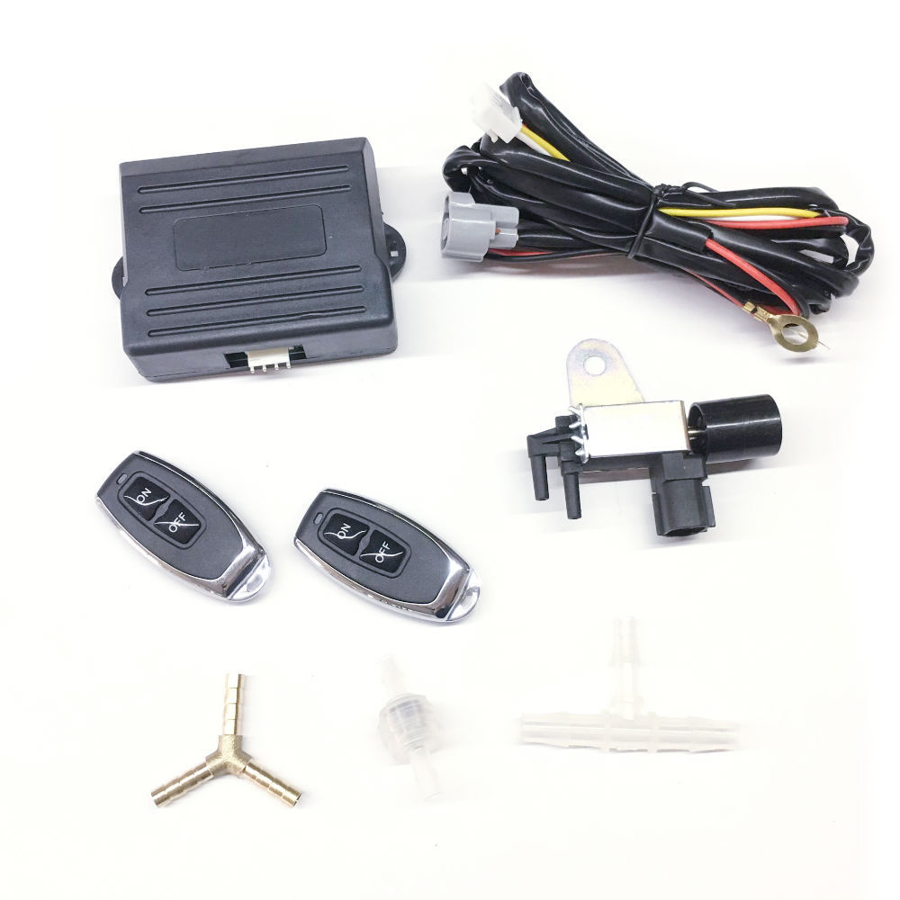 排气变声控制器汽车排气改装配件 电子排气阀门遥控器12V电磁阀