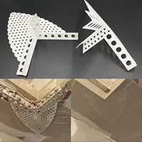 Защитные уголки из гипса Five-Star, белые, характеристики бабочки - Защита углов стены безопасная