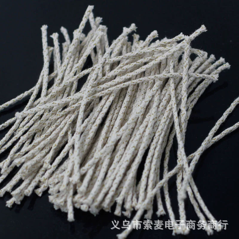 Керосиновая Зажигалка универсальная голая хлопковая нить, спиртовая Лампа, аксессуары с хлопковым сердечником оптом