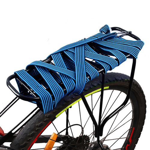 Electric vehicle trunk bicycle strapping rope motorcycle hook express delivery strap elastic luggage rope
