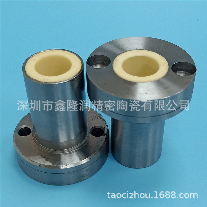 批发注浆泵陶瓷柱塞环99氧化铝陶瓷金属套件制箱机零配件套装