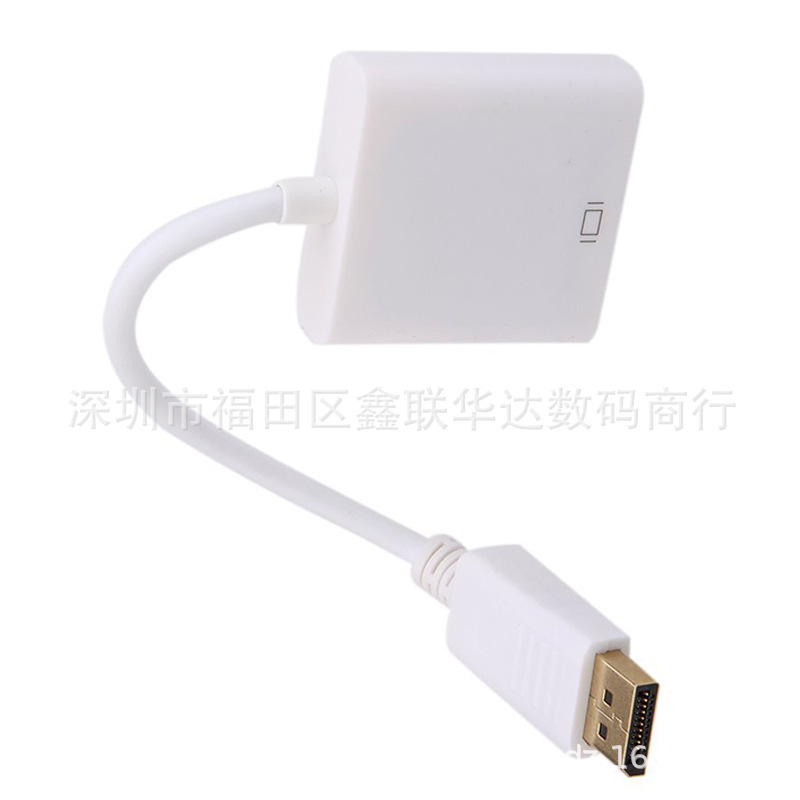 DP al cable Displayport del adaptador de VGA al DP del cable de la conversión de VGA al convertidor de VGA