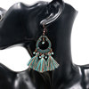 Accessory, fashionable metal earrings, jewelry, boho style, European style, wholesale
