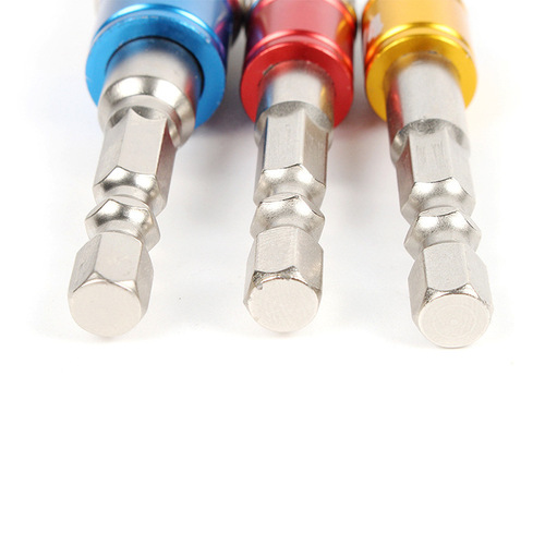 3pcs color safety belt bead post universal sleeve connecting rod AD post with steel ball 1/2 1/4 3/8