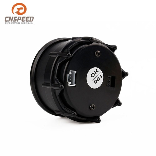 Direct Manufacturer Supply 12V Car Modification Instrument 2-inch (52mm) Blue Light Universal with Digital RPM Meter Black Case