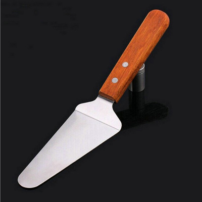 不锈钢蛋糕铲 披萨铲刀三角铲刀 带齿 烘焙工具 芝士刀 厂家直销