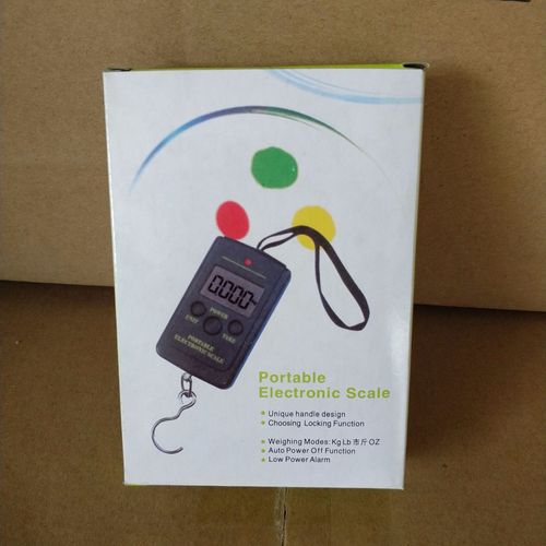 A060 rope portable scale mini luggage scale portable electronic hanging scale express scale parcel weighing 40KG spring scale