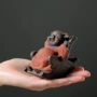 桌面精品紫砂车载茶宠