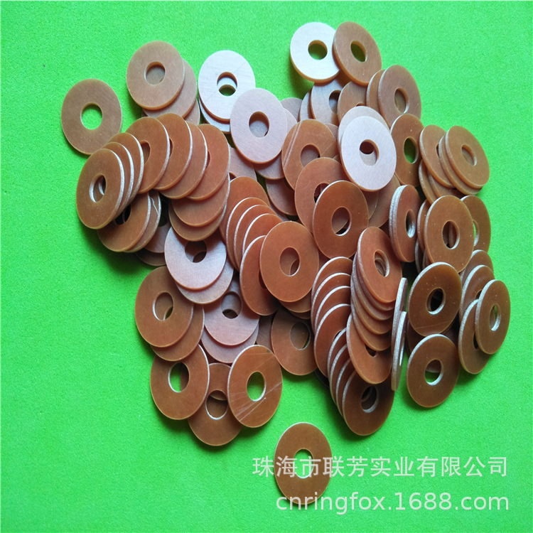 耐磨电木垫片 绝缘电木垫片 黄色电木垫圈 棕色电木介子 平价包邮