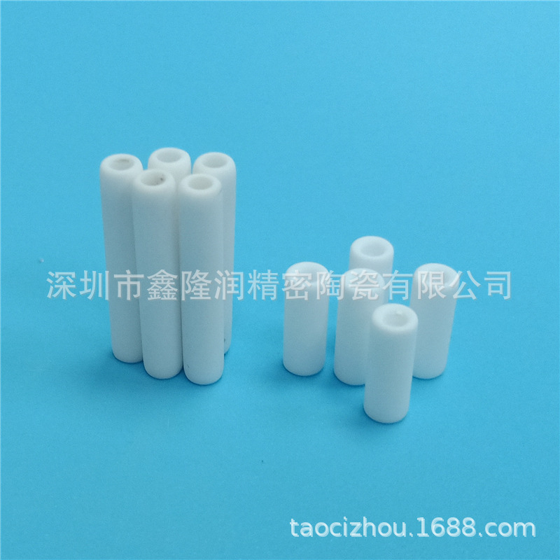非标加工精密绝缘电子陶瓷件可承受高温氧化锆工业陶瓷棒异形件