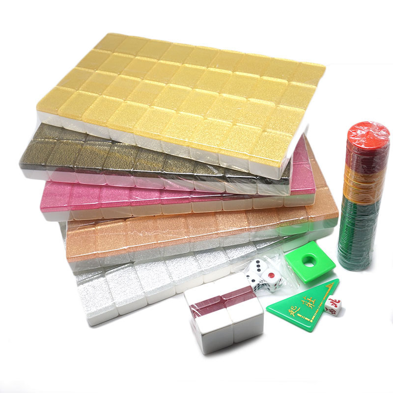Factory Supply High-grade Travel Mahjong Acrylic Crystal Mahjong 7 Points Guangdong Mahjong Home Entertainment Sparrow Factory Supply High-grade Travel Mahjong Acrylic Crystal Mahjong 7 Points Guangdong Mahjong Home Entertainment Sparrow