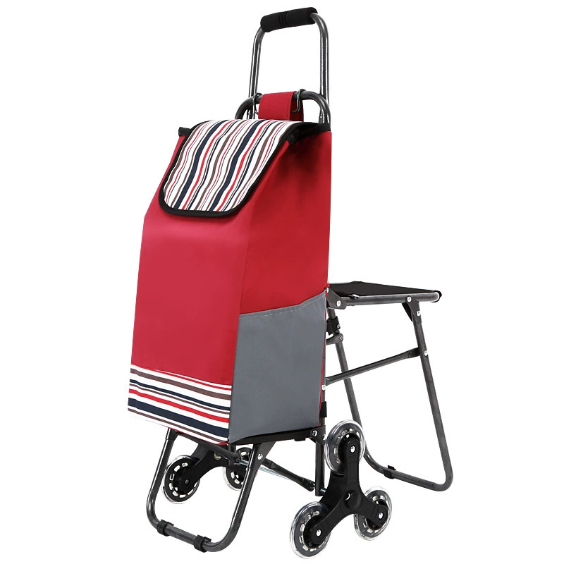 Восхождение складная багажная тележка тележка с креслом портативный магазин тележка ручная тележка портативная тележка