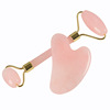 Crystal jade, massager heart shaped, gift box for face, set