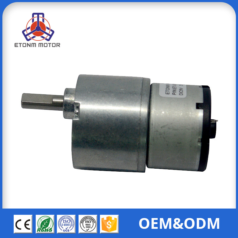 37mm减速电机 微型有刷电机 电动烧烤架电机 低噪音 12V 24V