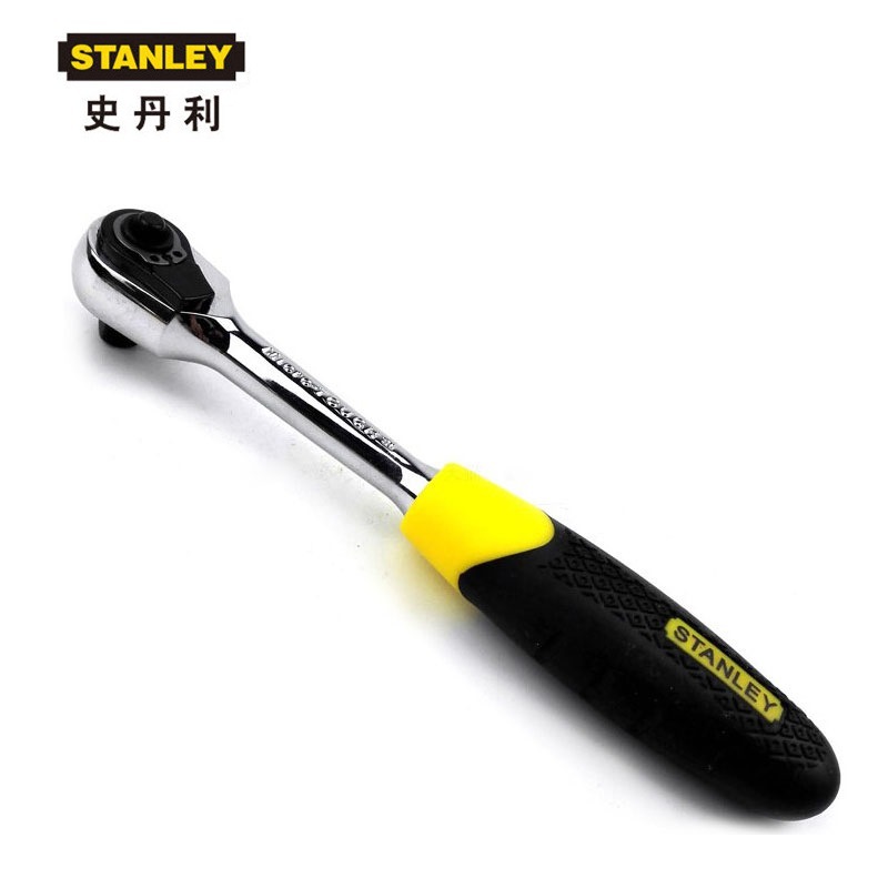 史丹利6.3MM，10MM，12.5MM系列胶柄快速脱落棘轮扳手 85-576-22